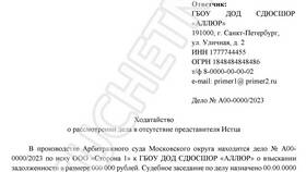 Как правильно составить заявление в суд в Зара Хоум