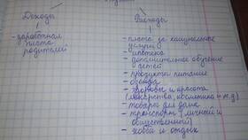 Как составить доходы и расходы семейного бюджета