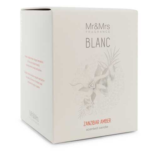 Свеча ароматическая Mr&Mrs Fragrance Blanc аромат №31 Амбра Занзибара в Зара Хоум