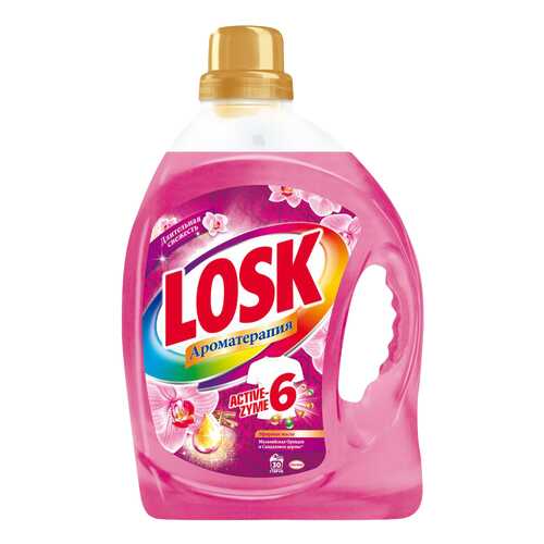 Гель для стирки losk ароматерапия. орхидея, 2,92 л в Зара Хоум