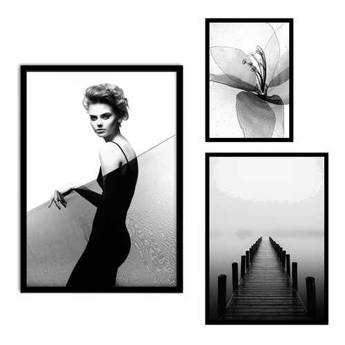 Набор постеров Коллаж Fashion №73 110х100 см в Зара Хоум