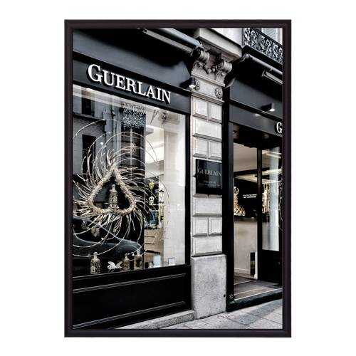 Постер в рамке Витрина Guerlain 50х70 см в Зара Хоум