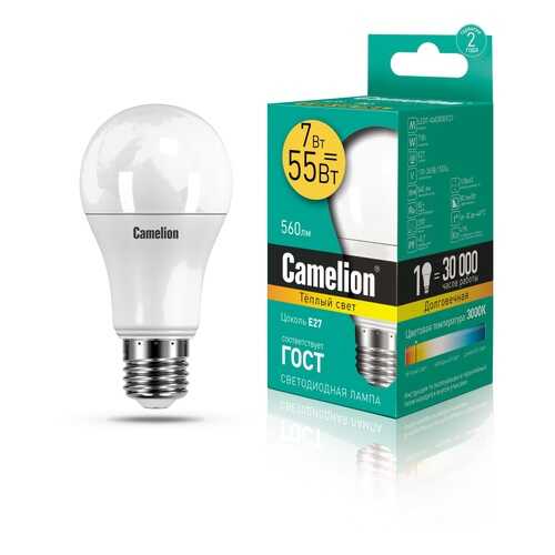 Camelion LED 7-A60/830/E27 в Зара Хоум