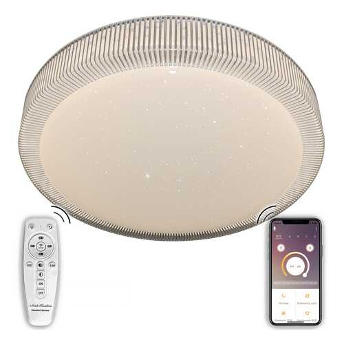 Люстра 60W Natali Kovaltseva, LED LAMPS 81075 Управление с пульта ДУ, смартфона, планшета в Зара Хоум