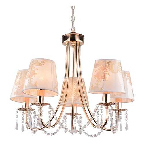 Люстра подвесная Arte Lamp A5008LM-5GO в Зара Хоум