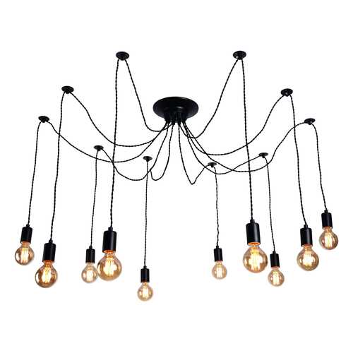 Люстра подвесная Arte Lamp A9184SP-10BK в Зара Хоум