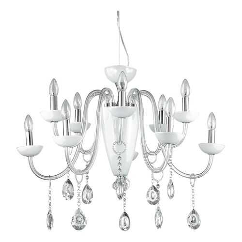 Люстра подвесная Ideal Lux Camelia SP11 Bianco в Зара Хоум