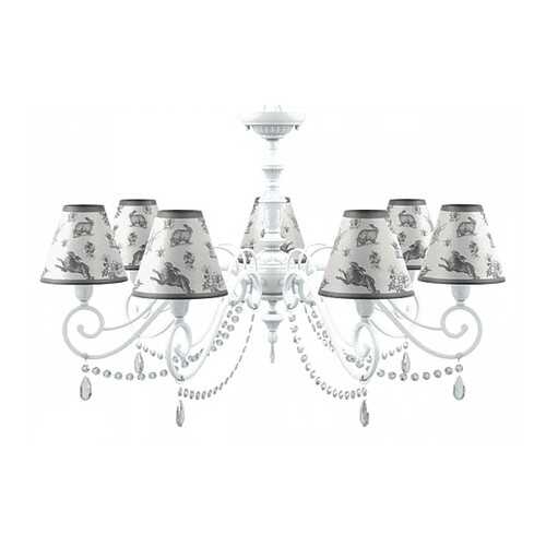 Люстра подвесная Lamp4you E3-07-WM-LMP-O-8-CRL-E3-07-TR-UP в Зара Хоум