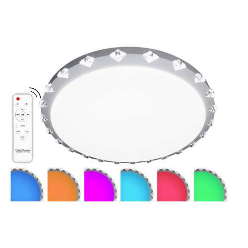 Люстра RGB 80W Natali Kovaltseva, LED LAMPS 81074 Управление с пульта ДУ в Зара Хоум