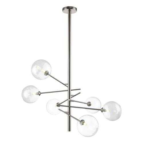 Подвесная люстра Crystal Lux MARCOS SP6 NICKEL в Зара Хоум