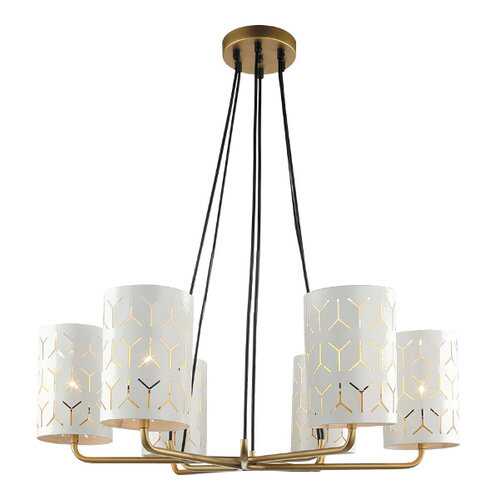 Подвесная люстра Lumien Hall 4004/6P-GD-WT в Зара Хоум