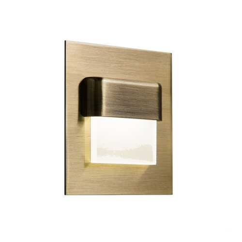 Citilux CLD006K3 Скалли Квадр. Бронза 1W*3000K встраиваемый светильник в Зара Хоум