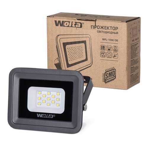 Прожектор светодиодный Wolta 10W (850lm) SMD 5500K, IP65, 115x27x112мм, WFL-10W/06 в Зара Хоум