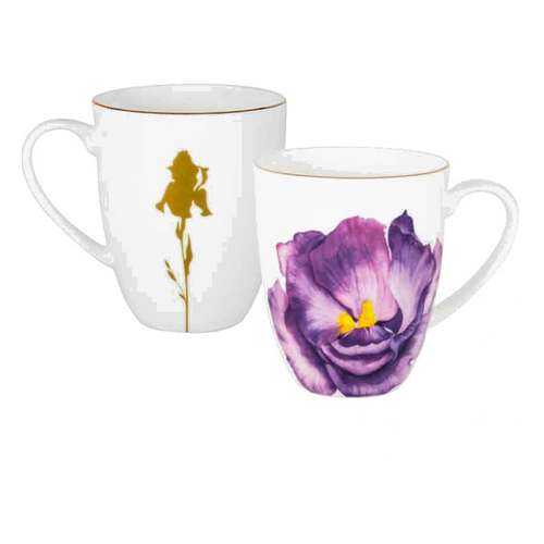 Кружка Julia Vysotskaya Flowers. Iris 400мл в Зара Хоум