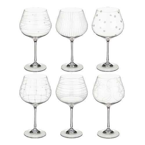 Набор бокалов Bohemia Crystal Виола Микс 674-418 в Зара Хоум