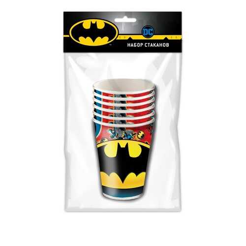 Набор бумажных стаканов ND Play Batman 250 мл 6 штук в Зара Хоум