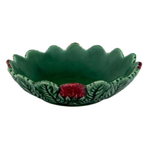 Салатник Bordallo Pinheiro Strawberries 15,5x15,5x4,5 см в Зара Хоум