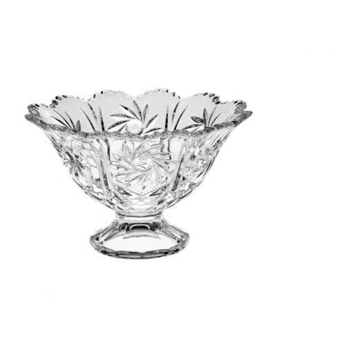 Салатник на ножке Crystal Bohemia PINWHEEL 13,5 см хрусталь в Зара Хоум