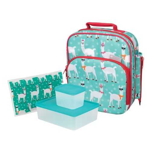 Сумка для ланча + 2 ланч-бокса + охлаждающий пакет Lunch Box Kit (LAMA) в Зара Хоум