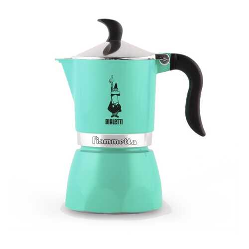 Гейзерная кофеварка Bialetti Fiametta GREEN 3 чаш. в Зара Хоум