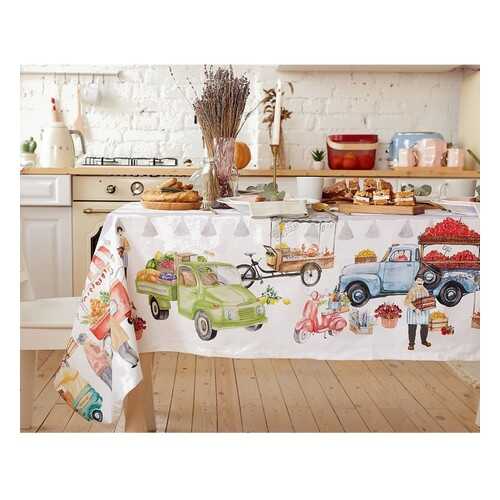Скатерть Этель Food market 220х147 см,100% хлопок, саржа 190 г/м2 в Зара Хоум