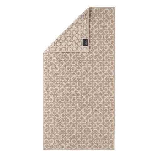 Полотенце 80x150см CAWO TWO-TONE, цвет песочный в Зара Хоум